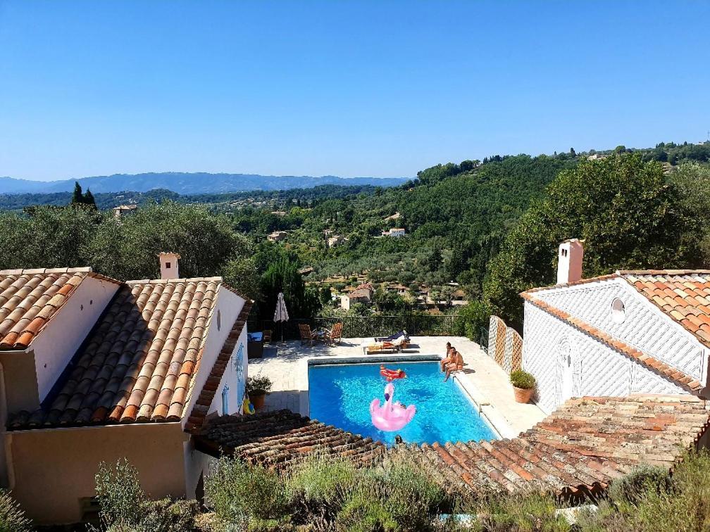 Apartment Picasso In Large Park With Heated Pool Chateauneuf-Grasse Extérieur photo